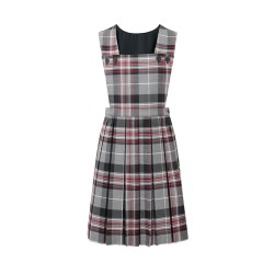 Prestwick Tartan Grey Pinafore