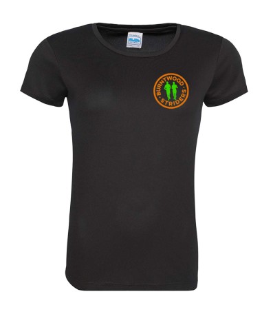 Burntwood Striders Ladies Tech Teeshirt